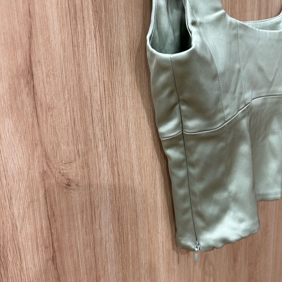 Wilfred Sage Green Crop Top - Picture 6 of 7